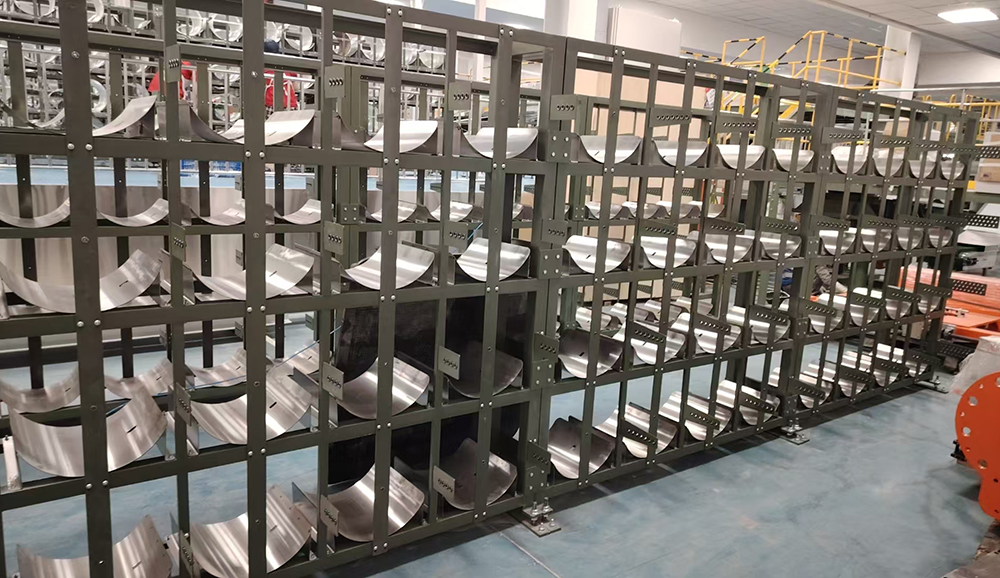 紗架客戶現場